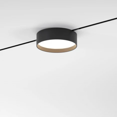 Трековый светильник магнитный Elektrostandard Mini Magnetic 85161/01 12W 3000K (черный) 85161/01 (LED, 24V, круглые)