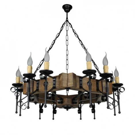 Подвесная люстра Тарьсма Тотем Тотем-12 (220V, на цепи, подсвечник, свеча)