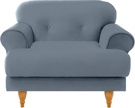 Кресло Italia ОГОГО (арт.339927), (Ткань/Серый)