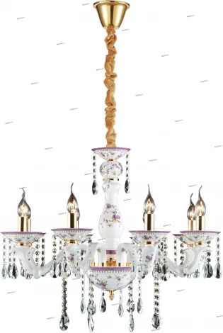 Подвесная люстра Arte Lamp Contessa A6613LM-8GO