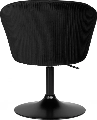 Кресло дизайнерское DOBRIN EDISON BLACK (черный велюр (1922-21)) Dobrin