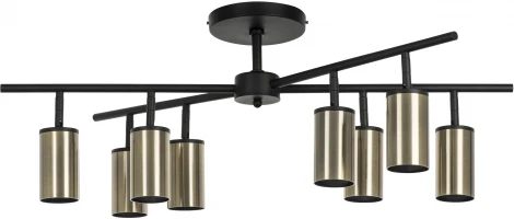 Люстра потолочная на штанге Rullo LR728318 (571728+214431-8) (220V, круглые)