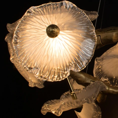 Подвесной светильник Loft It Bloom 10352/650 AB (220V, на тросе, цветы, ветки)