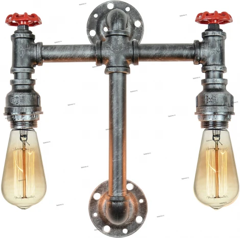 Бра Lussole Loft Irondequoit LSP-9192 (220V, трубы, IP21)