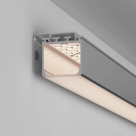 Профиль PLS-LOCK-H25-3000 ANOD Black (Arlight, Алюминий) 044847