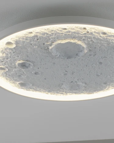 Потолочный светильник круглый светодиодный луна Moderli Spatial V11658-CL (220V, круглые, луна)