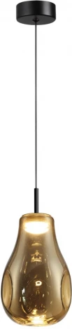 Подвесной светильник Odeon Light Nave 5098/4LA черный/золотой/металл/стекло LED 4W 4000K (220V, на проводе)