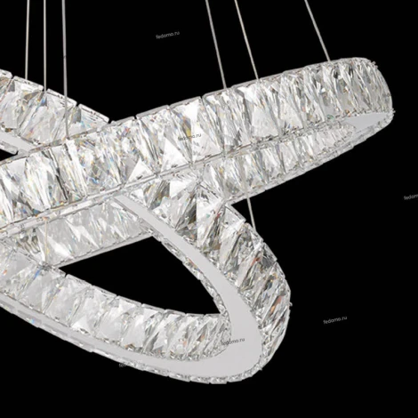 Подвесной светильник ярусный Eletto Olimpia EL330P60.1 (LED, 220V, пульт управления, на тросе, кольцо)