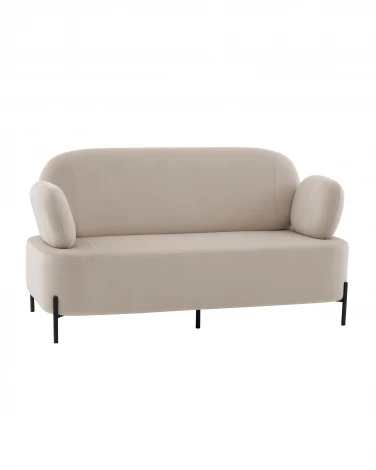 Диван Кэнди велюр бежевый Stool Group арт.УТ000041756