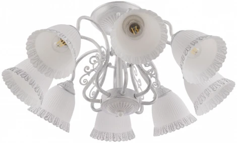 Потолочная люстра на штанге Arte Milano AM340800 340800/8 WT+SL (220V)