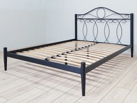 Кровать 160, черный Форвард Элегия 102135