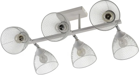 Потолочная люстра на штанге Reluce 01568-3.3-06 WH+CR (220V)