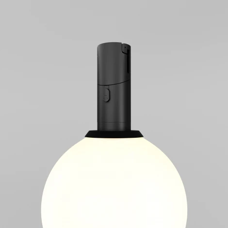 Трековый светильник 5W 48V Maytoni Luna TR208-1-5W3K-B (LED, шар)