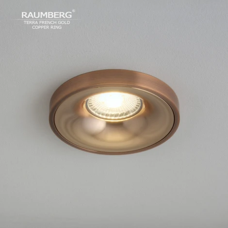Встраиваемый светильник Raumberg TerraFGd\Copper French Gold\Copper