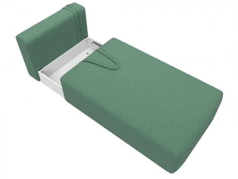 Модуль канапе Лига-060 НПБ (ЛДСП,Брус,Фанера,Рогожка/Зеленый) Лига Диванов 129732