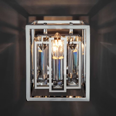 Настенный светильник Bogate's Cella 312/1 Strotskis (220V, хрусталь)