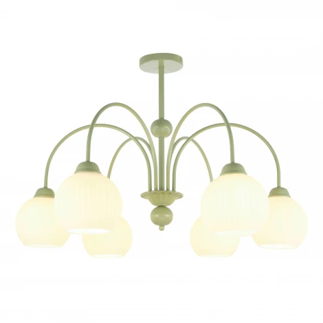 Потолочная люстра на штанге MyFar Flora MR2271-6С (220V)