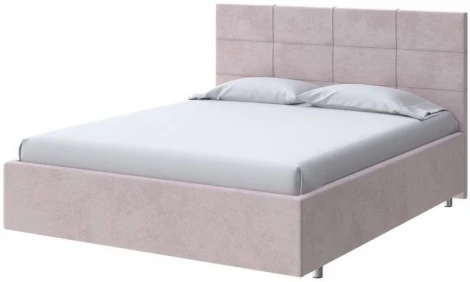 PROxSON Кровать Neo (Ткань: Велюр Teddy Лунный) 180x190