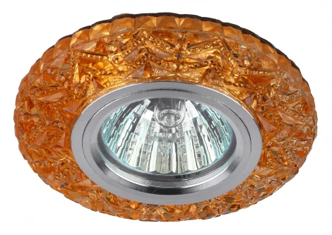 Встраиваемый точечный светильник Эра DK LD4 TEA/WH (220V, круглые)