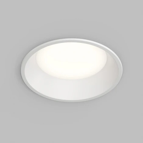 Встраиваемый влагозащищенный светильник 24 Вт LED 3000-4000-6500K, IP44, алюминий, акрил Denkirs Trim DK2452-WH