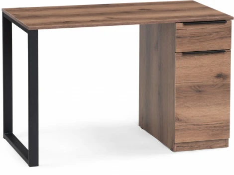 Письменный стол Бэтти Лофт (Бэтти Лофт 116х60х75 дуб делано темный / черный) Notta арт.564716