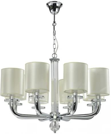 Подвесная люстра Newport 3330 3338/C chrome без абажуров