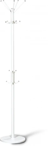 Вешалка Офис 1-1Р белый/серый Sheffilton 6162195501