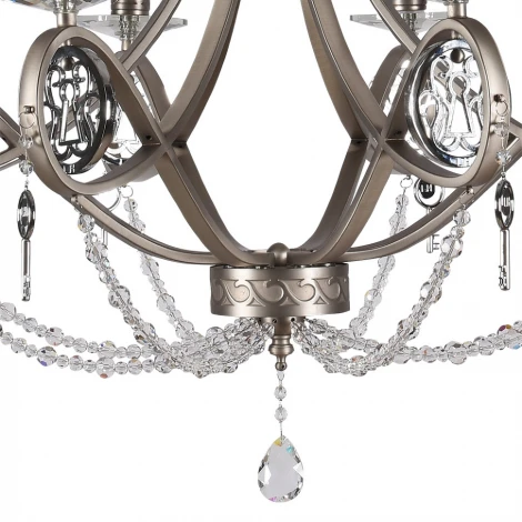 Подвесная люстра Lumien Hall Orabel 2036/8H-SNCR-CL