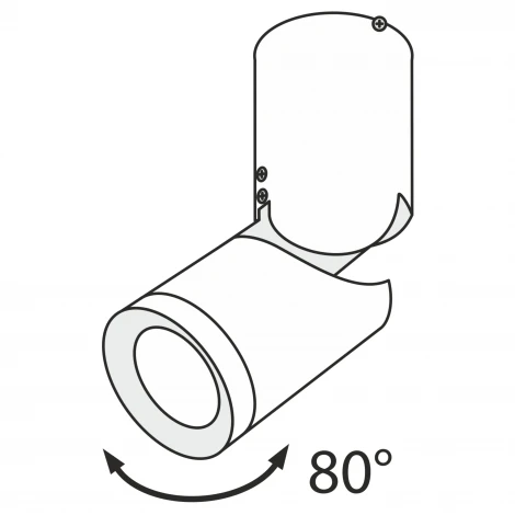 Спот Maytoni Tube C019CW-01B