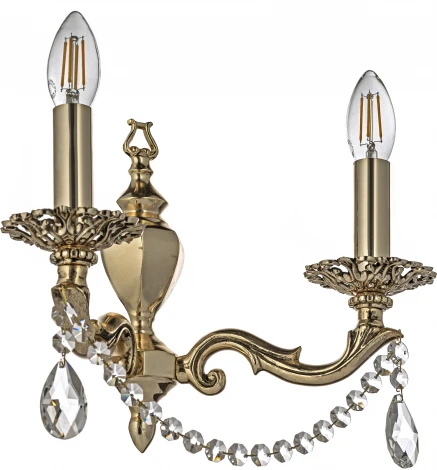 Бра Arti Lampadari Amelia E 2.1.2.600 GB (220V, подвески, подсвечник, свеча)