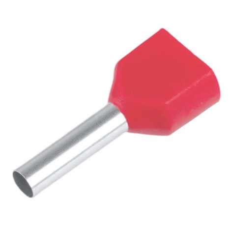 Наконечник штыревой втулочный изолированный 100 шт. Stekker 50385