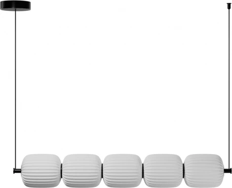 Подвесной светильник Lightera Lavish LE162L-5W Wi-Fi (LED, 220V, управление смартфоном, голосовое управление, умный дом - Алиса, Tuya Smart, Маруся, Smart Life, Экосистема Сбер, на тросе)