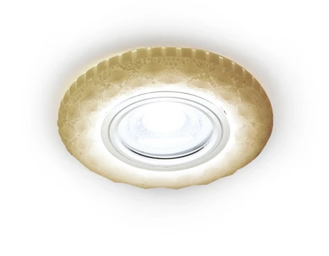 Встраиваемый точечный светильник Ambrella Декоративные Кристалл Лайт S288 W (220V)