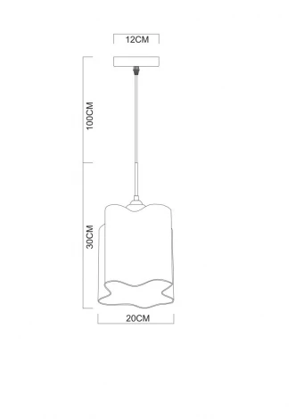 Подвесной светильник Arte Lamp Serenata A3458SP-1AB