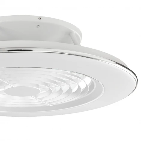 Потолочный светильник круглый с вентилятором Mantra Alisio 6705 (LED, 220V, диммер, пульт управления, круглые)