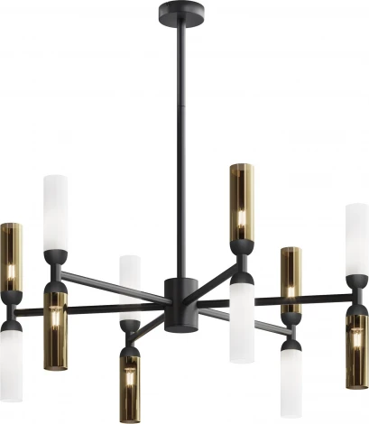 Потолочная люстра на штанге Maytoni Memory MOD177PL-12G (220V)