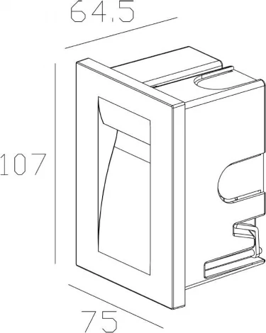 Встраиваемый светильник уличный Deko-Light Yvette 763007 (LED, 220V, IP65)