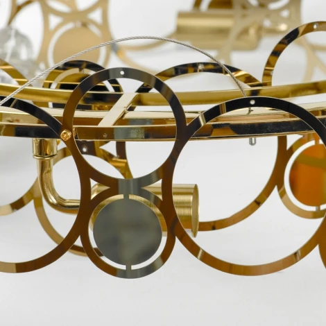 Подвесная люстра Lussole LGO Lauderdale LSP-7219 (220V, на тросе, круглые)