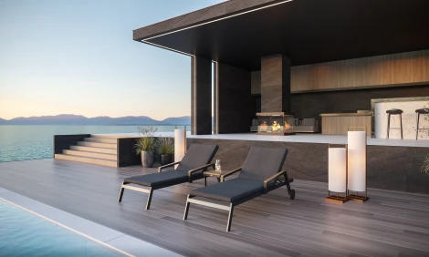 Шезлонг Gardenini Premium Sogno S SPSGNS.010800.N3