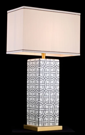 Интерьерная настольная лампа Lucia Tucci Harrods T936.1 (220V)