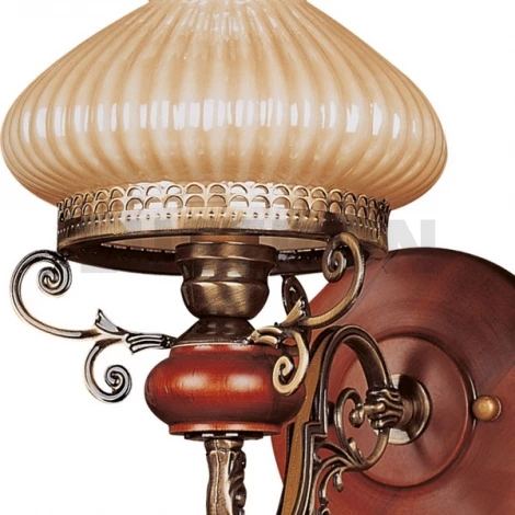 Бра N-Light 829 829-01-01 красное дерево+бронза