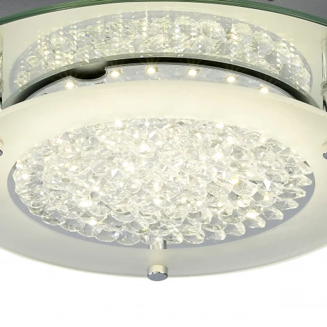 Потолочный светильник круглый Mantra Crystal 5090 (LED, 220V)