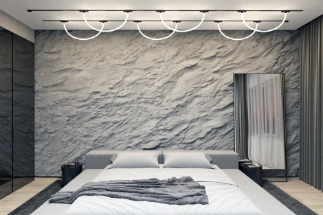 Трековый светильник с гибким неоном магнитный 48V Denkirs Air Ray DK5327-BK (LED)