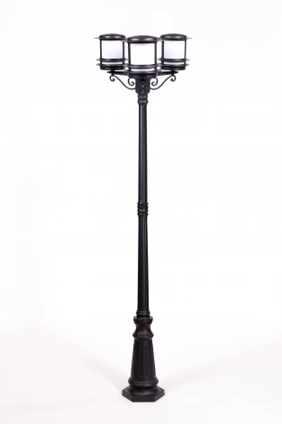 Наземный фонарь Oasis Light TOKIO 68309B Bl opal (220V, IP44)