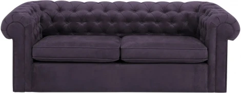 Диван Chesterfield ОГОГО (арт.329708), (Ткань/Фиолетовый)