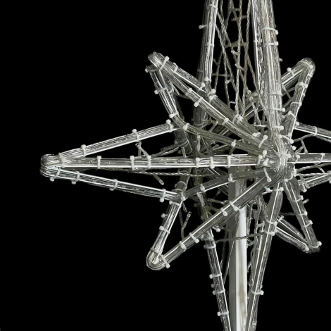 Макушка "Роза Ветров " 100 см, Белая, 220В Laitcom LC-13220 (IP65)