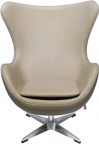 Кресло EGG STYLE CHAIR латте, экокожа Bradex Home (арт.RF 0606)