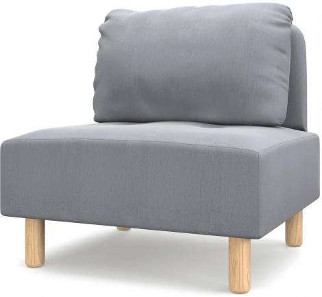 Кресло Arsko Свельд серая рогожка