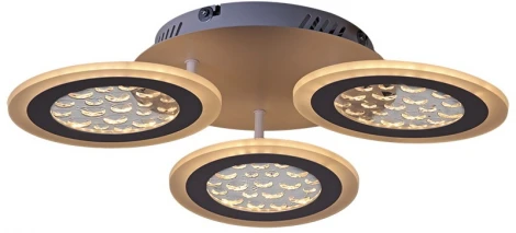 Потолочная люстра на штанге светодиодная с пультом регулировкой цветовой температуры и яркости Reluce 20491-0.3-03 WT (220V)