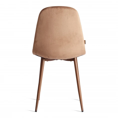 Стул Breeze/Бриз (мод. JSC-58)/2 шт. в упаковке велюр/металл, 44х53х86см, темно-коричневый HLR11/орех (Комплект из 2 шт.) Tetchair 24487